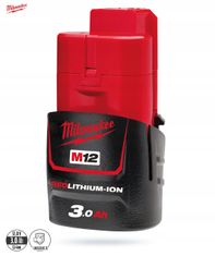 Milwaukee Baterie 12V 3Ah Li-Ion baterie M12B3