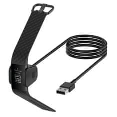 Northix USB kolébková dokovací nabíječka - Fitbit Charge 3 kompatibilní, 1m 