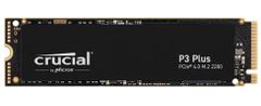 Crucial P3 Plus SSD, 4 TB, M.2 80 mm, PCI-e 4.0 x4 NVMe (CT4000P3PSSD8) - rozbaleno