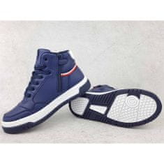 Tommy Hilfiger Boty tmavomodré 37 EU T3B9324821355X007