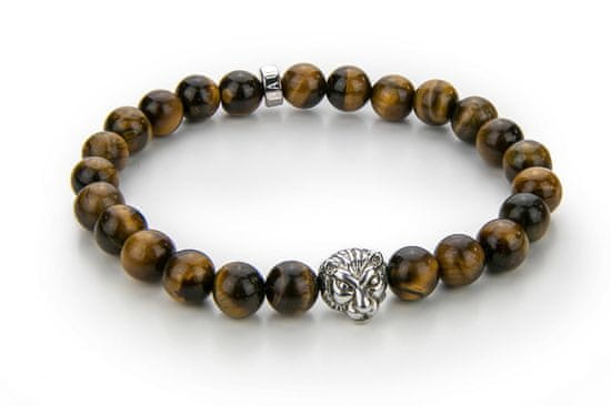 Paul McNeal Paul Mc Neal Náramek Wheatley Lion Bracelet MB0030SO