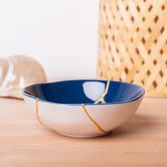 Kintsugi Box Sada náčiní na opravu keramiky - zlatá