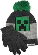 OEM Dětský zimní set Minecraft: Creeper (univerzální)