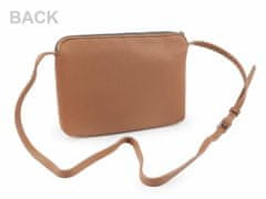 Kraftika 1ks zelená tmavá kabelka crossbody 18x25 cm, ledvinky