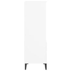 Greatstore Skříň highboard bílá 40 x 36 x 110 cm kompozitní dřevo