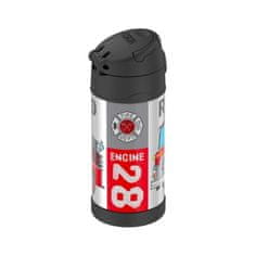 Thermos Funtainer dětská termoska s brčkem 355 ml - hasiči