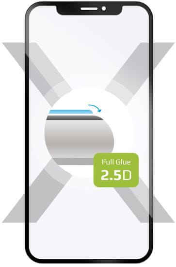 FIXED Ochranné tvrzené sklo Full-Cover pro Samsung Galaxy A14/A14 5G, lepení přes celý displej FIXGFA-1072-BK, černé