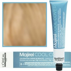 Loreal Professionnel Majirel Cool Cover 50ml, profesionální barva se studenými odstíny pro trvalé barvení 9