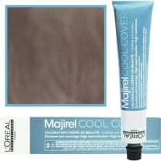 Loreal Professionnel Majirel Cool Cover 50ml, profesionální barva se studenými odstíny pro trvalé barvení 8.1