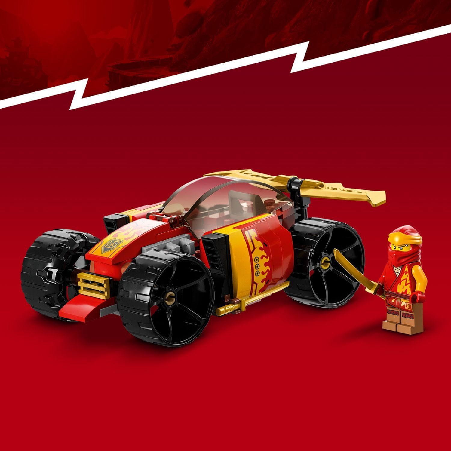 LEGO Ninjago 71780 Kaiov nindža pretekár EVO