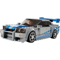 LEGO Speed Champions 76917 2 Fast 2 Furious Nissan Skyline GT-R (R34) - rozbaleno