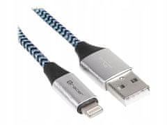 Tracer Kabel TRAKBK46269 USB A - Lightning černá/modrá 1m