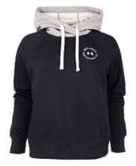 Under Armour Dámské Mikina Rival Fleece CB Hoodie 1373031 001 - XL