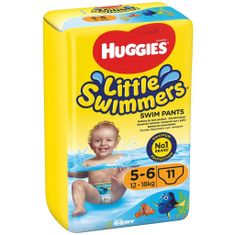 Huggies Little Swimmers Pleny do vody jednorázové 5-6 (12-18 kg) 11 ks