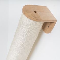 RHR Quality Kočičí stěnový systém Cat Wall - Wall Sisal Pole XXL (krémová)