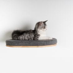 RHR Quality Kočičí stěnový systém Cat Wall – luxusní kočičí pelíšek (šedá)