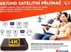 KAON Satelitní přijímač Kaon MZ-104 Skylink, Nagravision