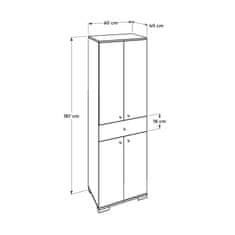 ASIR GROUP ASIR Skříňka ADR-441 bílá