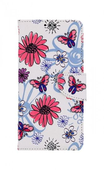 TopQ Pouzdro Xiaomi Redmi A1 knížkové Flowers 86038