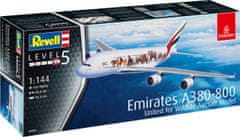 Revell  Plastic ModelKit letadlo 03882 - Airbus A380-800 Emirates "Wild Life" (1:144)