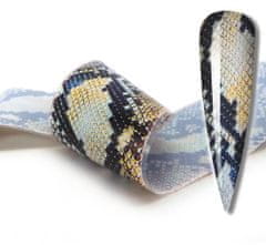 TOJATO Kosmetická přenosová fólie na nehty 100cmx4cm Hadí kůže