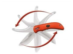 Outdoor Edge  Outdoor Edge SwingBlade Orange Clam Nůž