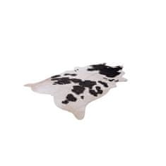 Obsession Kusový koberec Toledo 190 black white 155x190 tvar kožešiny cm