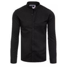 Dstreet Pánská košile elegantní RAYNARD černá dx2323 L