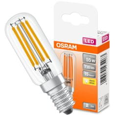 Osram LED žárovka E14 T26 6,5W = 55W 730lm 2700K Teplá bílá