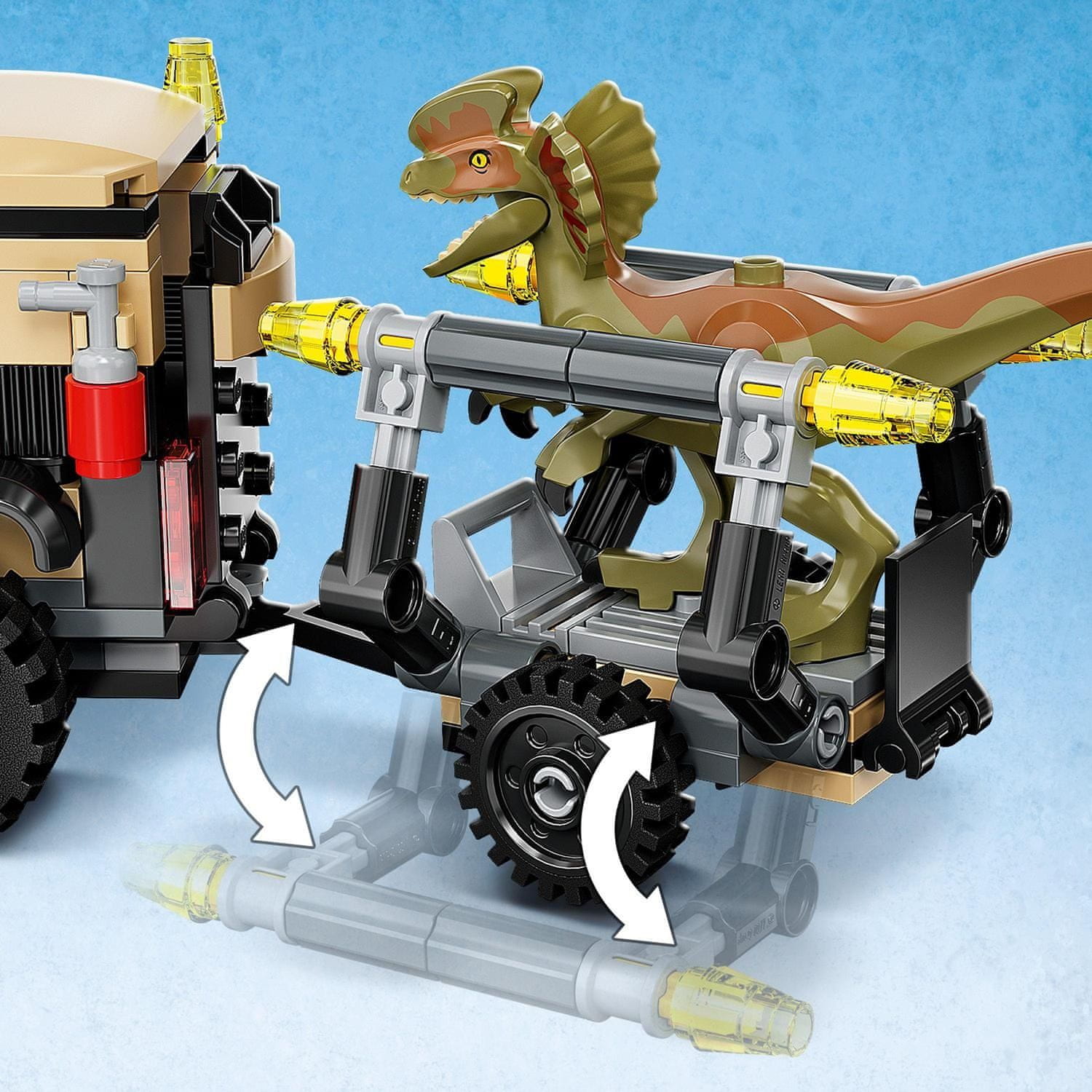 LEGO Jurassic World 76951 Preprava pyroraptora a dilophosaura