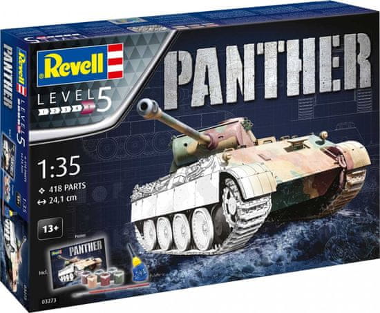 Revell  Gift-Set ModelKit tank 03273 - Panther Ausf. D (1:35)