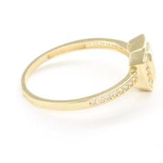 Pattic Zlatý prsten AU 585/1000 2,0 g CA101301Y-59