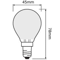 Osram Stmívatelná LED žárovka E14 P45 2,8W = 25W 250lm 2700K Teplá bílá