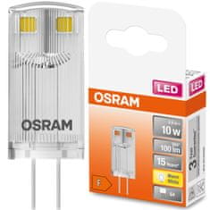 Osram LED žárovka G4 KAPSLE 0,9W = 10W 100lm 2700K Teplá bílá