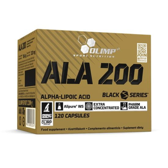 Olimp ALA 200, antioxidant, 120 kapslí, Olimp