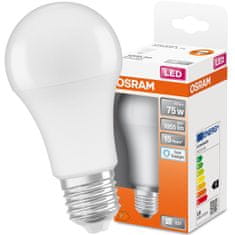 Osram LED žárovka E27 A75 10W = 75W 1055lm 6500K Studená bílá