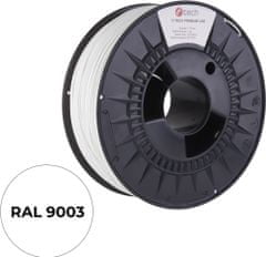 C-Tech PREMIUM LINE tisková struna (filament), ASA, 1,75mm, 1kg, dopravní bílá (3DF-P-ASA1.75-9003)