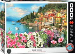 EuroGraphics Puzzle Lago di Como - Komské jezero, Itálie 1000 dílků