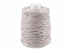 Kraftika 1ks (5) béžová světlá pletací příze chic, macrame 300 g