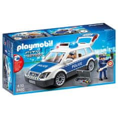 Playmobil Policejní auto , Policie, 20 dílků