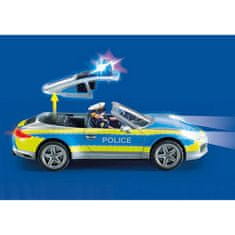 Playmobil Porsche 911 Carrera 4S Policie , Policie, 36 dílků