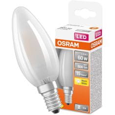 Osram LED žárovka E14 SVÍČKA 5,5W = 60W 806lm 2700K Teplá bílá 