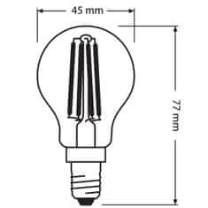 Osram LED žárovka E14 P45 4W = 40W 470lm 4000K Neutrální bílá 