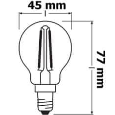 Osram Stmívatelná LED žárovka E14 P45 6,5W = 60W 806lm 2700K Teplá bílá