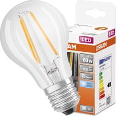 Osram LED žárovka E27 A60 6,5W = 60W 806lm 4000K Neutrální bílá FILAMENT