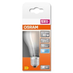 Osram LED žárovka E27 A60 4W = 40W 470lm 4000K Neutrální bílá 