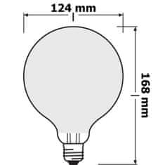 Osram LED žárovka E27 G125 6,5W = 60W 806lm 2700K Teplá bílá