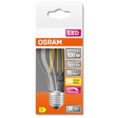 Osram Stmívatelná LED žárovka E27 A60 11W = 100W 1521lm 2700K Teplá bílá 