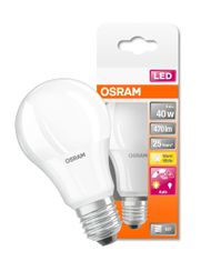 Osram LED žárovka E27 A60 6W = 40W 470lm 2700K Teplá bílá SE SENZOREM SOUMRAKU