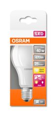 Osram LED žárovka E27 A60 6W = 40W 470lm 2700K Teplá bílá SE SENZOREM SOUMRAKU